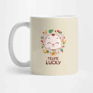 Feline Lucky design Mug